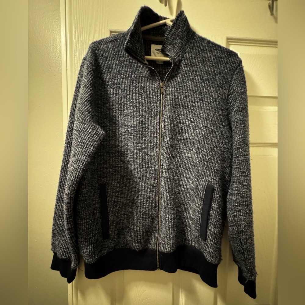 Old Navy Charcoal Knit Jacket